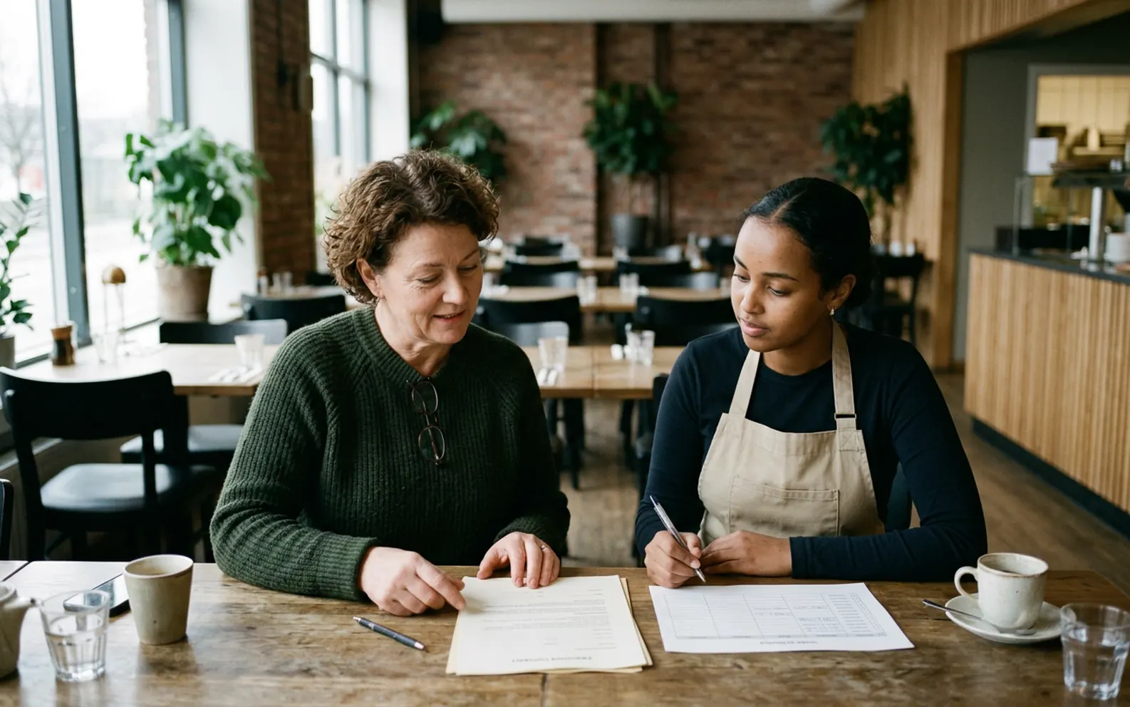 Illustrasjon for Arbeidsgiver i serveringsbransjen